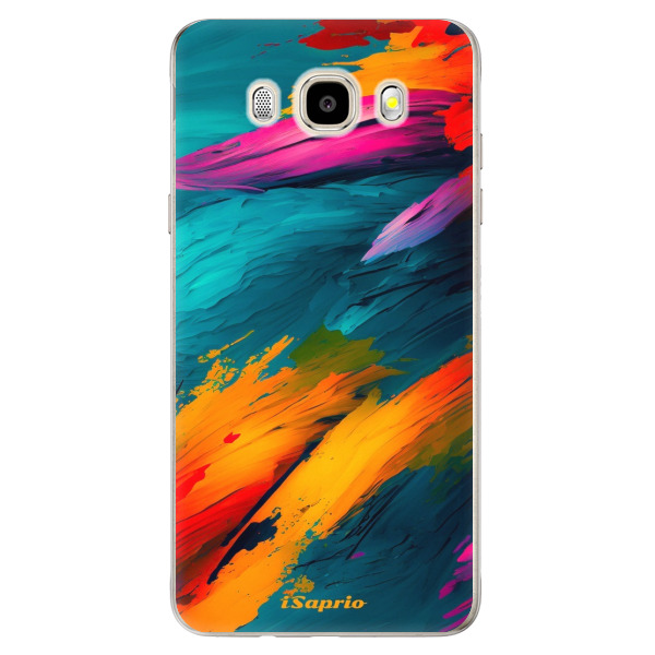 Odolné silikónové puzdro iSaprio - Blue Paint - Samsung Galaxy J5 2016