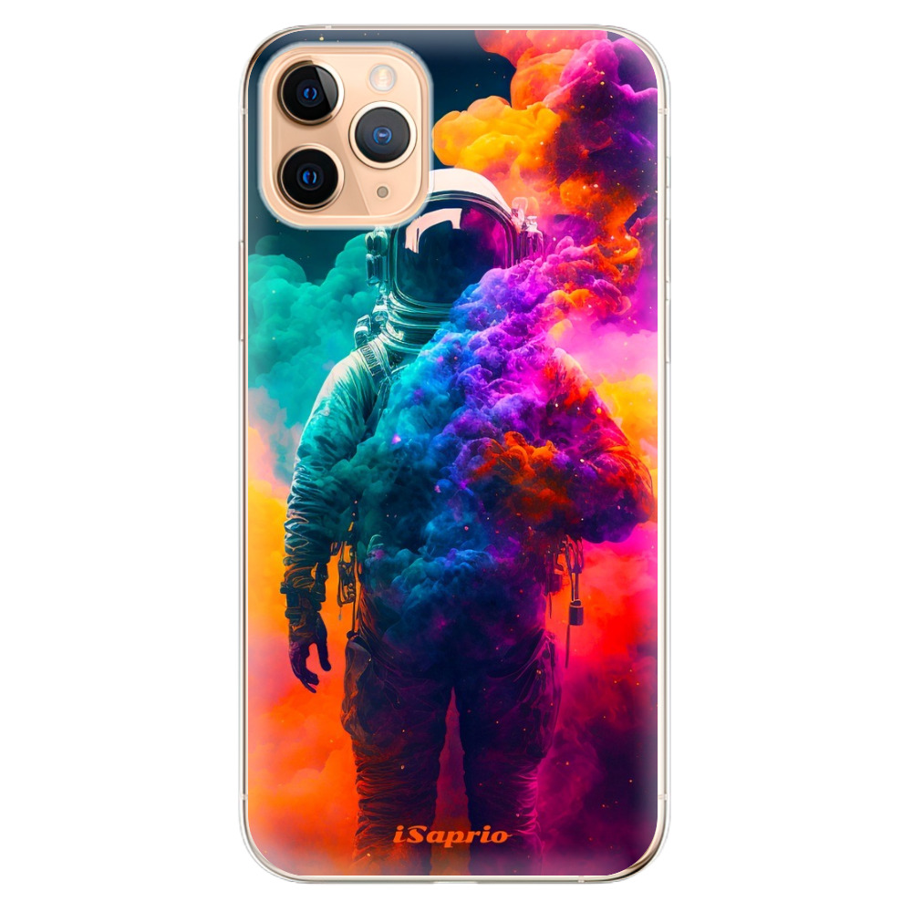Odolné silikónové puzdro iSaprio - Astronaut in Colors - iPhone 11 Pro Max