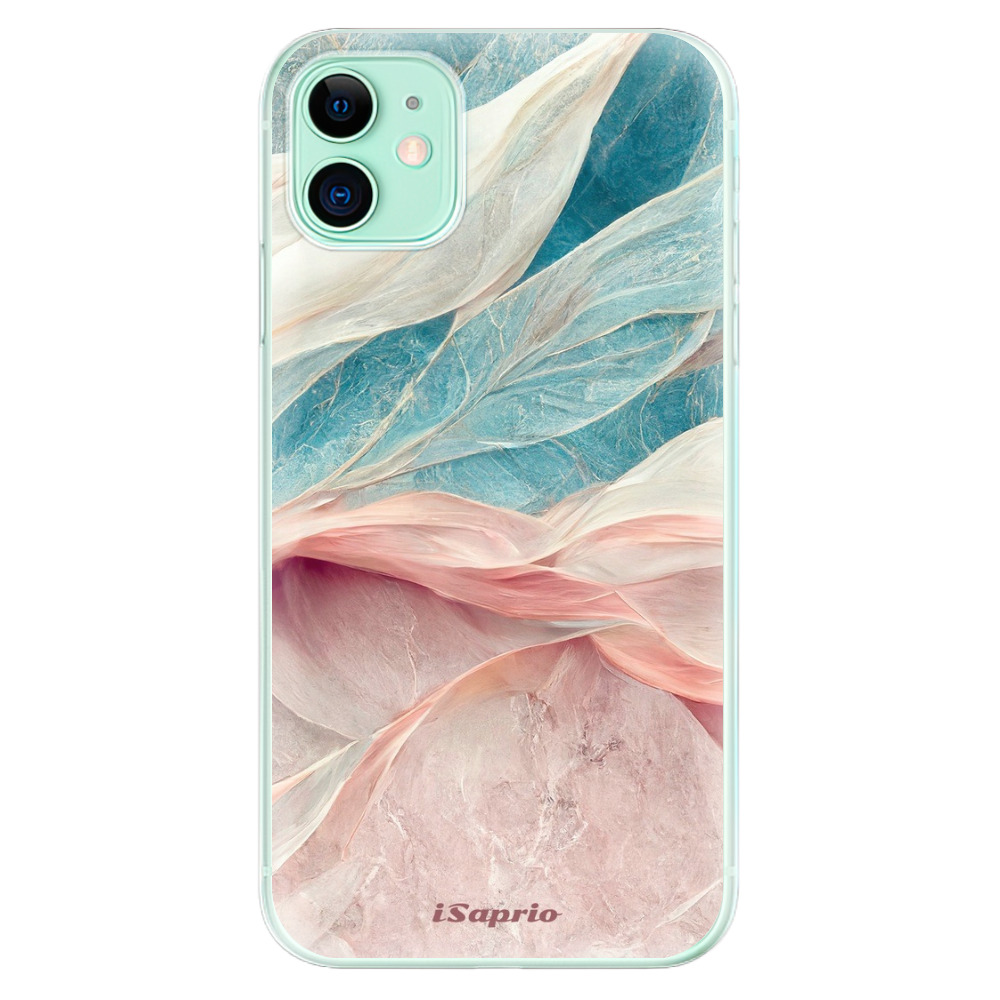 Odolné silikónové puzdro iSaprio - Pink and Blue - iPhone 11