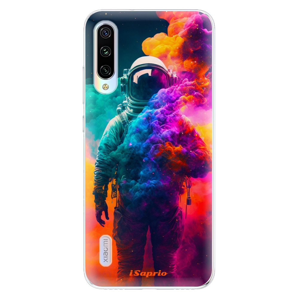 Odolné silikónové puzdro iSaprio - Astronaut in Colors - Xiaomi Mi A3