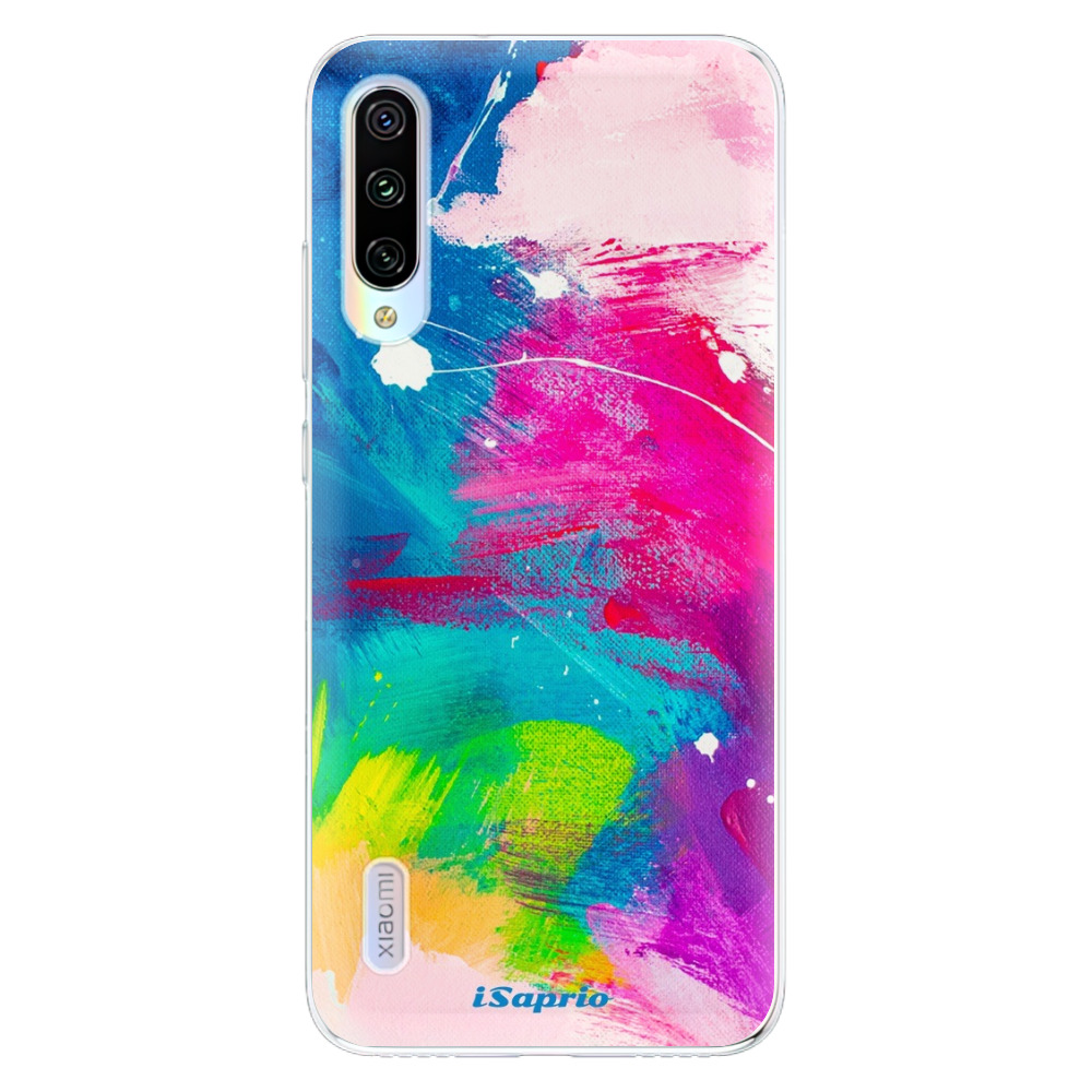 Odolné silikónové puzdro iSaprio - Abstract Paint 03 - Xiaomi Mi A3