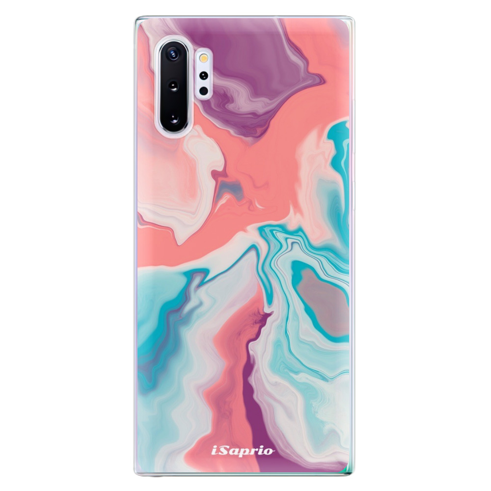 Odolné silikónové puzdro iSaprio - New Liquid - Samsung Galaxy Note 10+