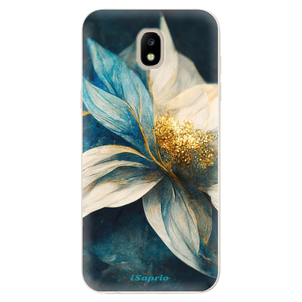 Odolné silikónové puzdro iSaprio - Blue Petals - Samsung Galaxy J5 2017