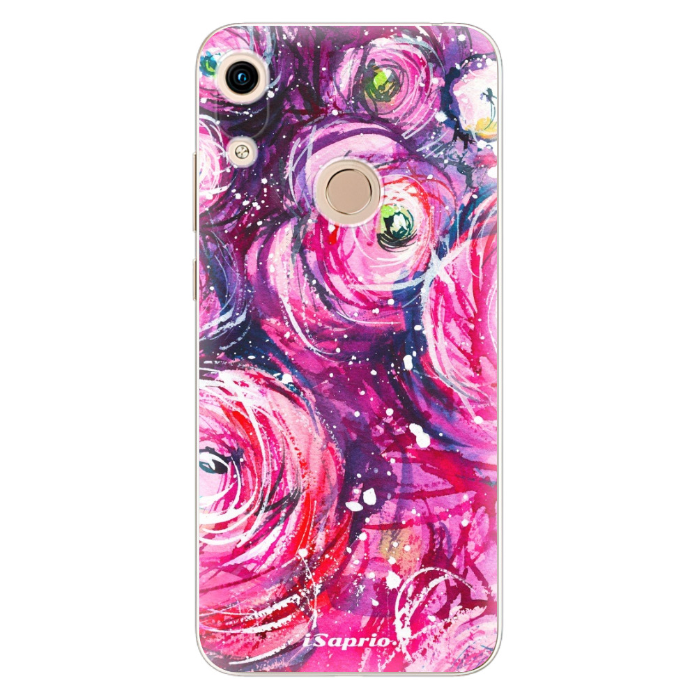Odolné silikónové puzdro iSaprio - Pink Bouquet - Huawei Honor 8A