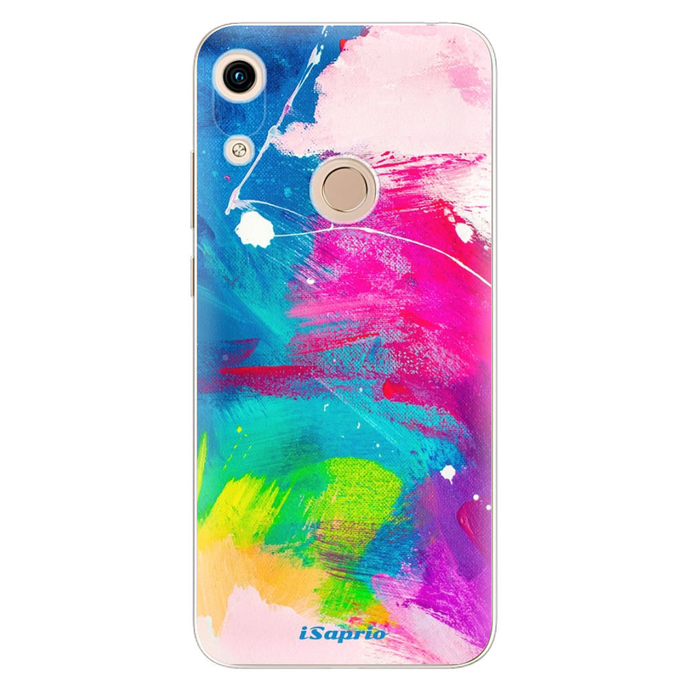 Odolné silikónové puzdro iSaprio - Abstract Paint 03 - Huawei Honor 8A