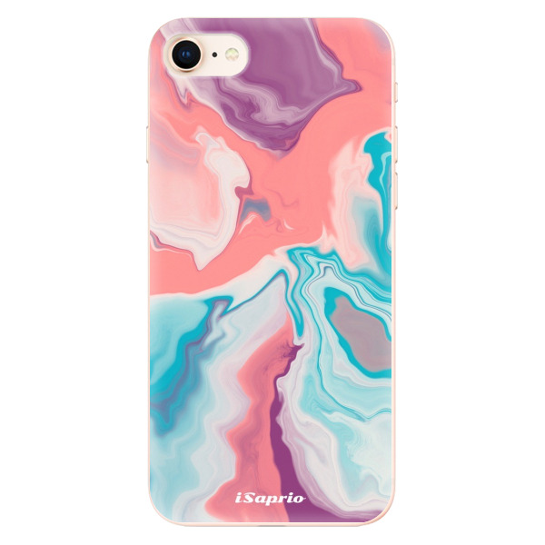 Odolné silikónové puzdro iSaprio - New Liquid - iPhone 8
