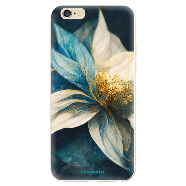 Odolné silikónové puzdro iSaprio - Blue Petals - iPhone 6/6S