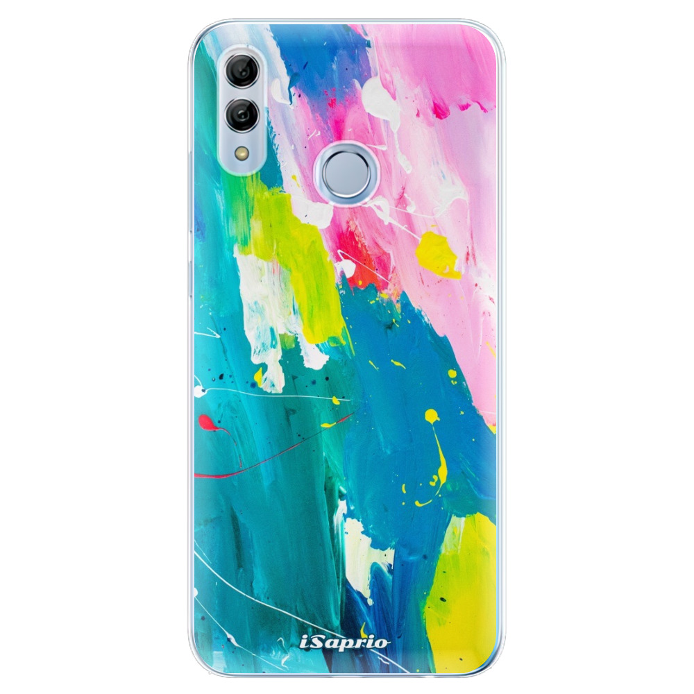 Odolné silikónové puzdro iSaprio - Abstract Paint 04 - Huawei Honor 10 Lite