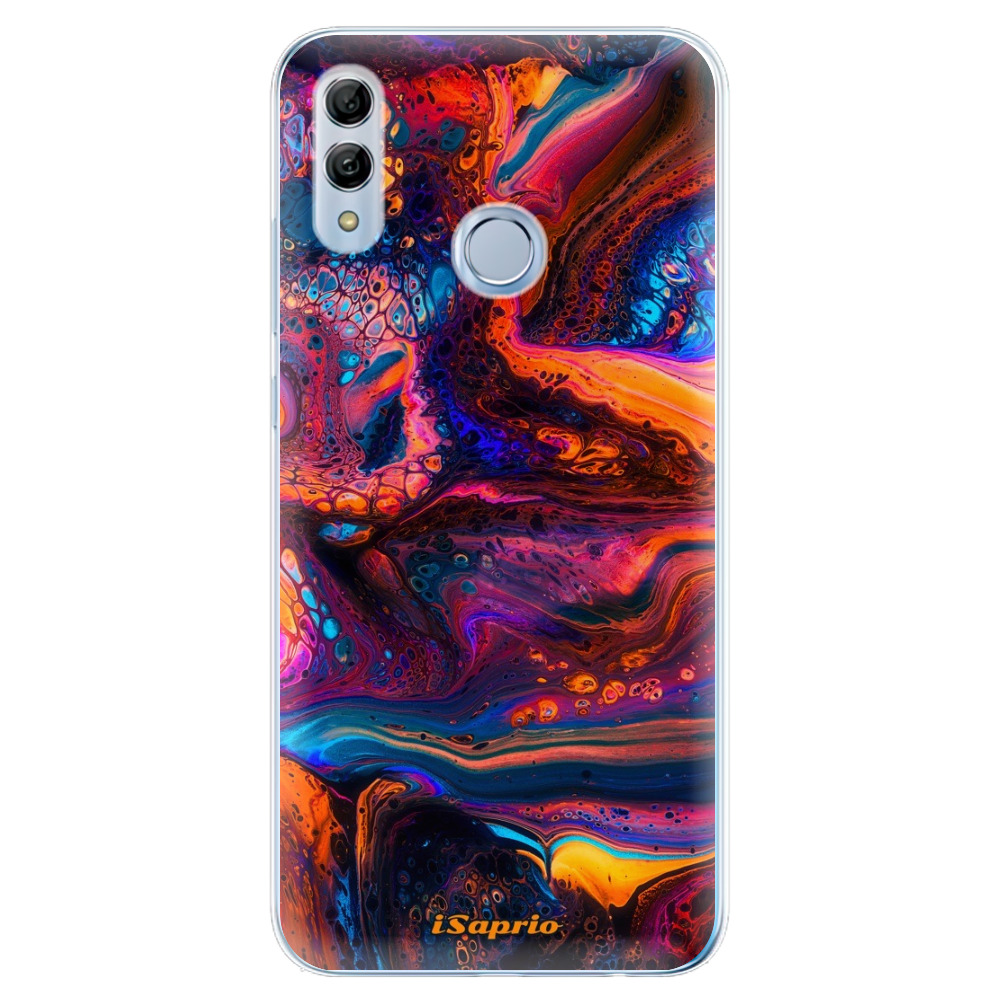 Odolné silikónové puzdro iSaprio - Abstract Paint 02 - Huawei Honor 10 Lite