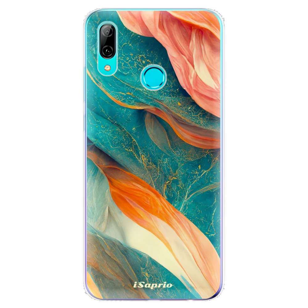 Odolné silikónové puzdro iSaprio - Abstract Marble - Huawei P Smart 2019