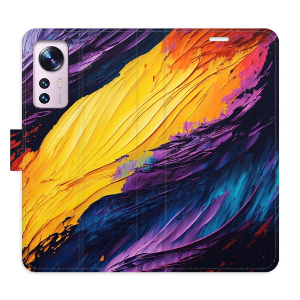 Flipové puzdro iSaprio - Fire Paint - Xiaomi 12 / 12X