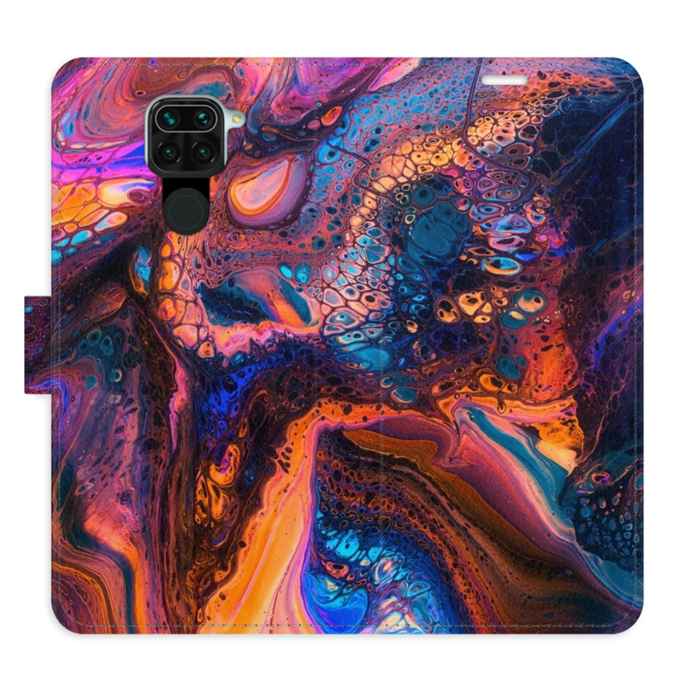 Flipové puzdro iSaprio - Magical Paint - Xiaomi Redmi Note 9