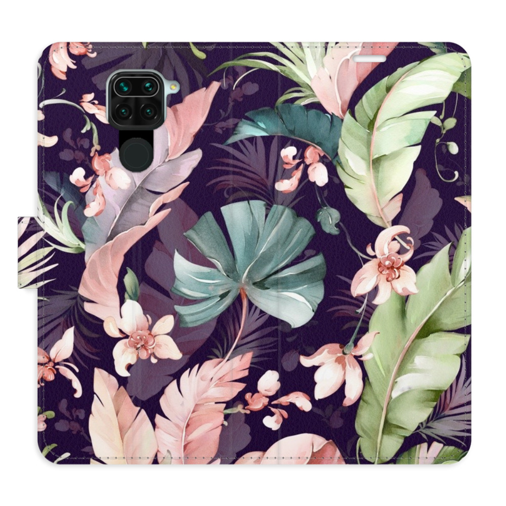 Flipové puzdro iSaprio - Flower Pattern 08 - Xiaomi Redmi Note 9