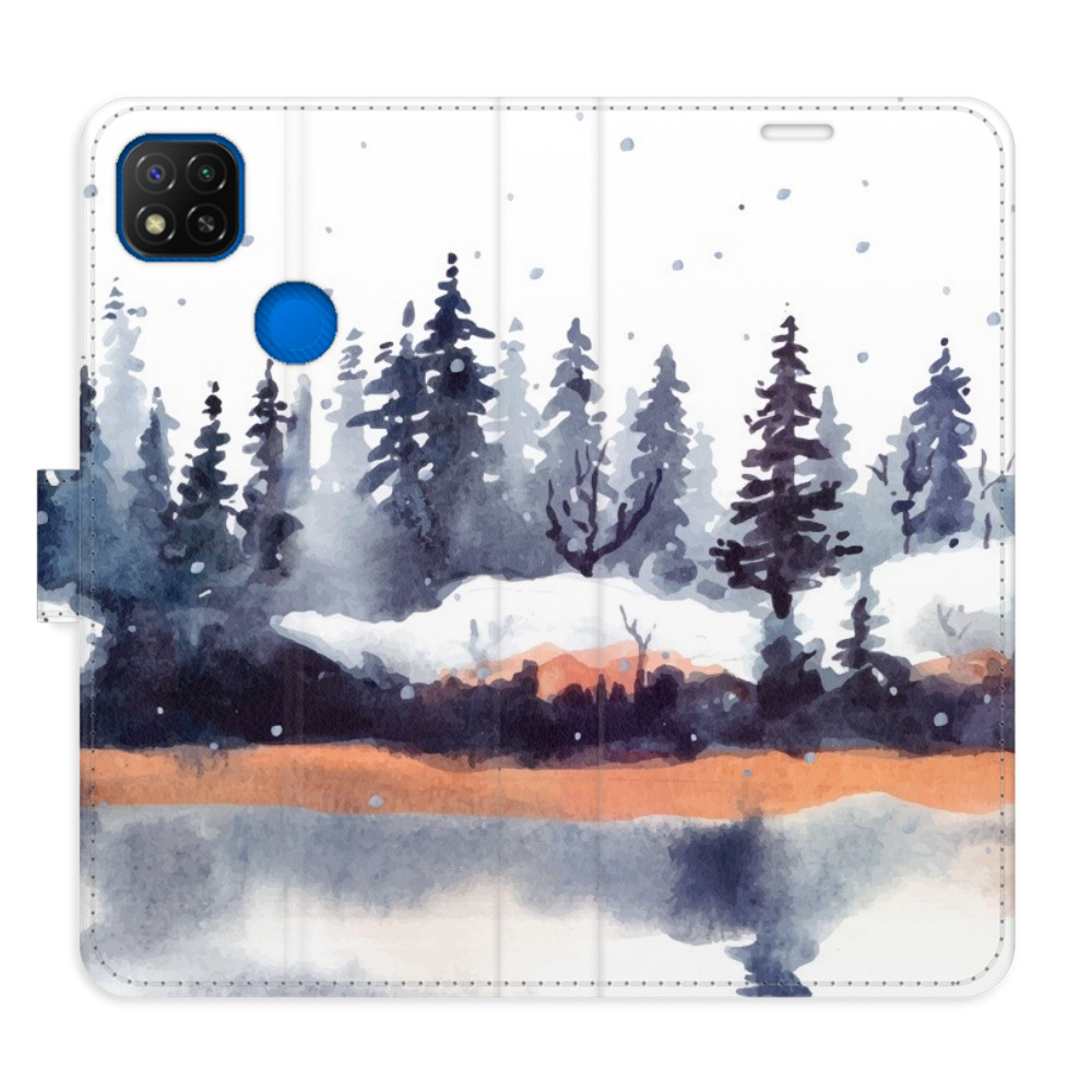 Flipové puzdro iSaprio - Winter 02 - Xiaomi Redmi 9C
