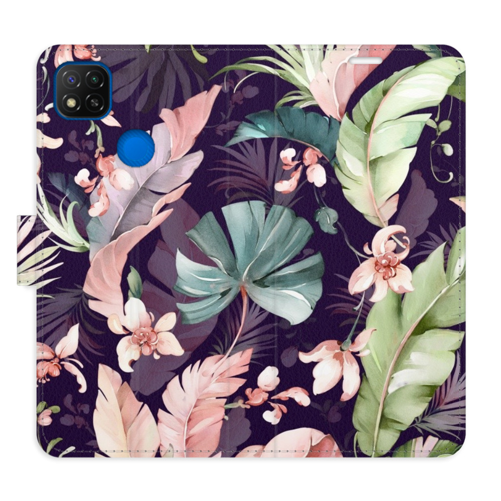 Flipové puzdro iSaprio - Flower Pattern 08 - Xiaomi Redmi 9C