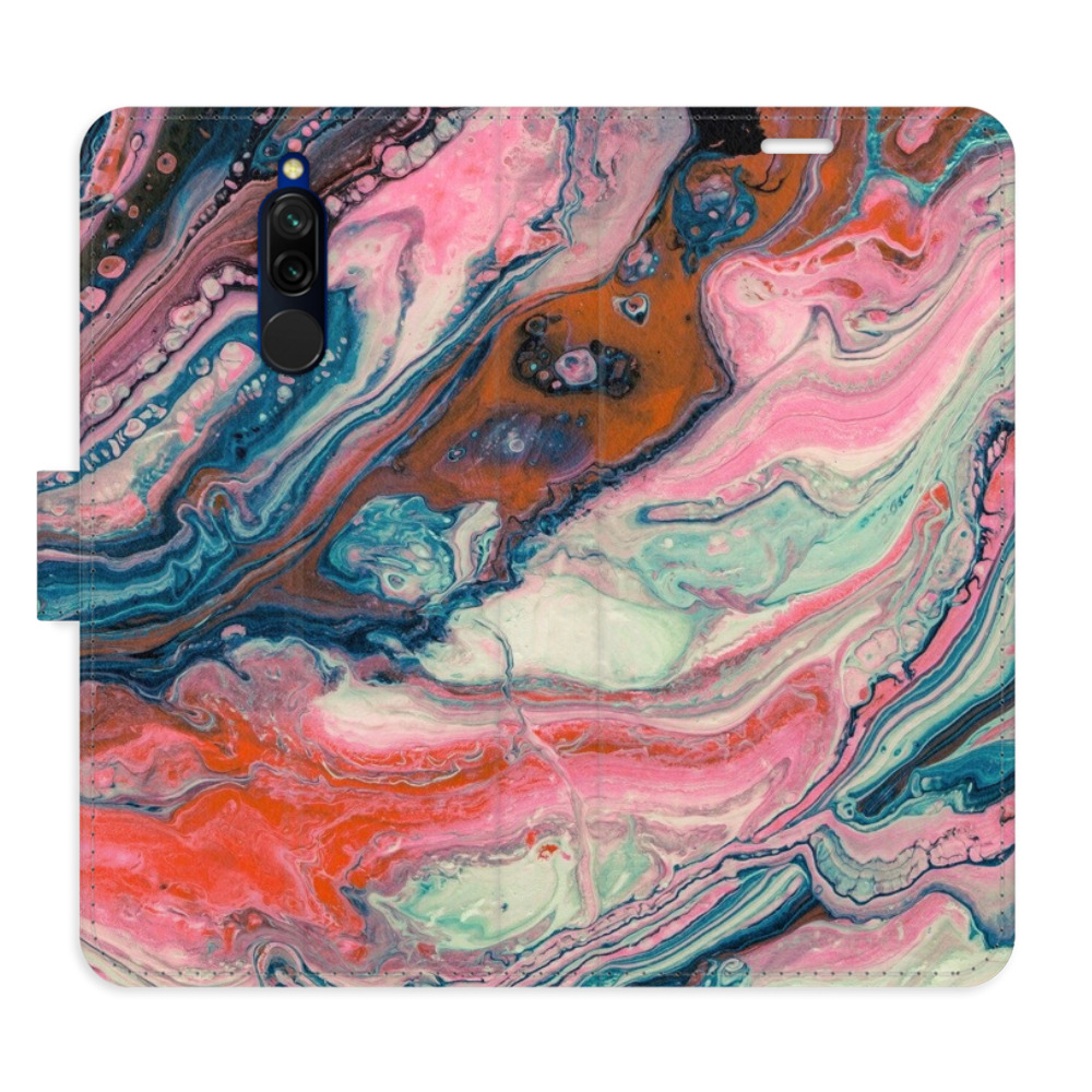 Flipové puzdro iSaprio - Retro Paint - Xiaomi Redmi 8