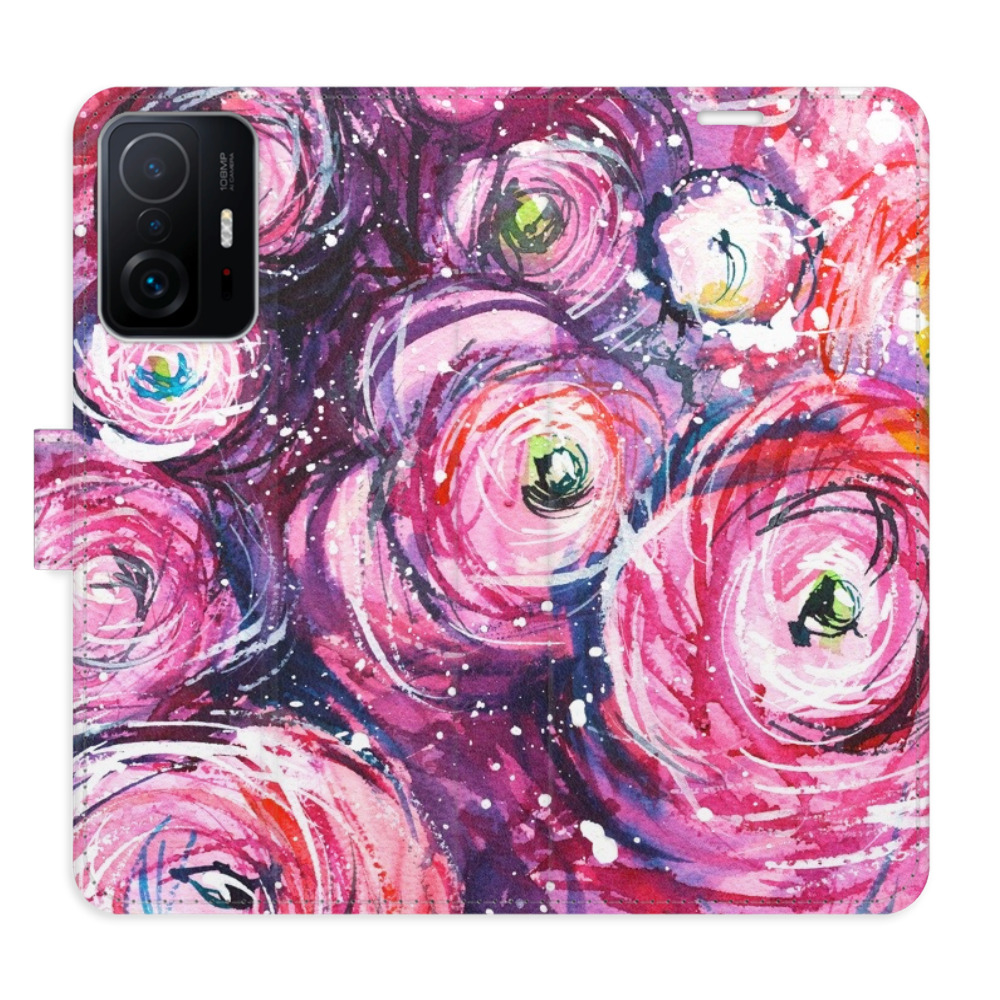 Flipové puzdro iSaprio - Retro Paint 02 - Xiaomi 11T / 11T Pro