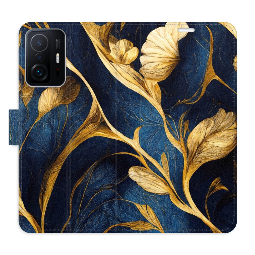 Flipové puzdro iSaprio - GoldBlue - Xiaomi 11T / 11T Pro