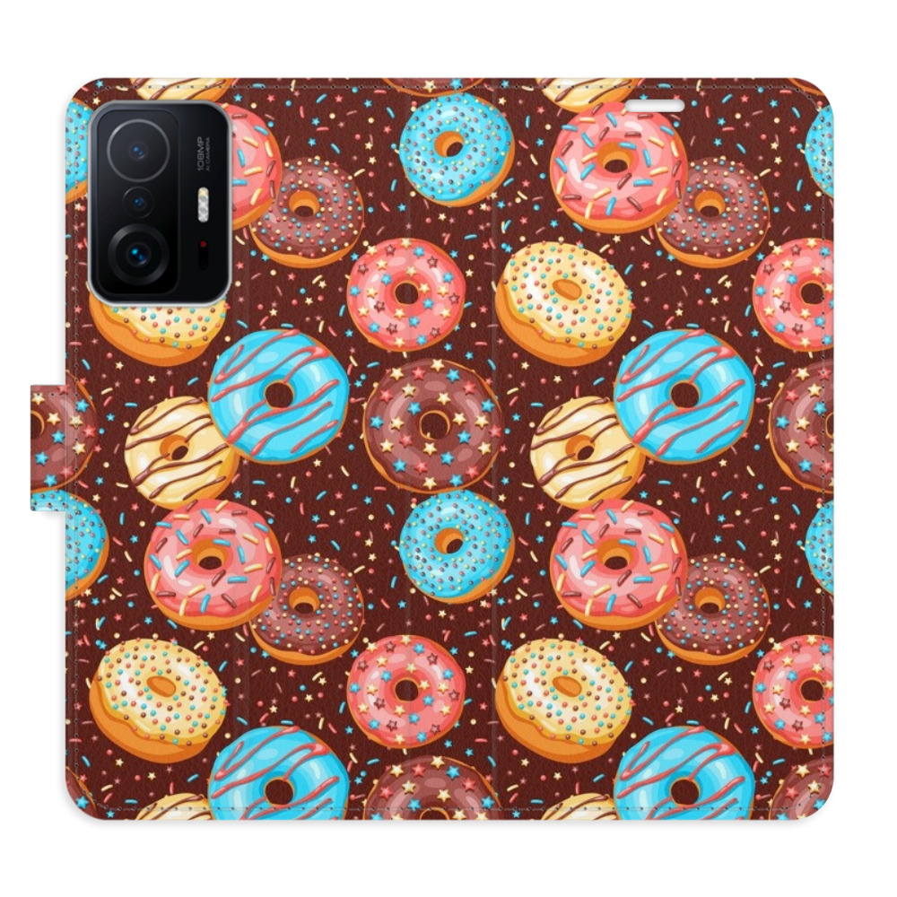 Flipové puzdro iSaprio - Donuts Pattern - Xiaomi 11T / 11T Pro