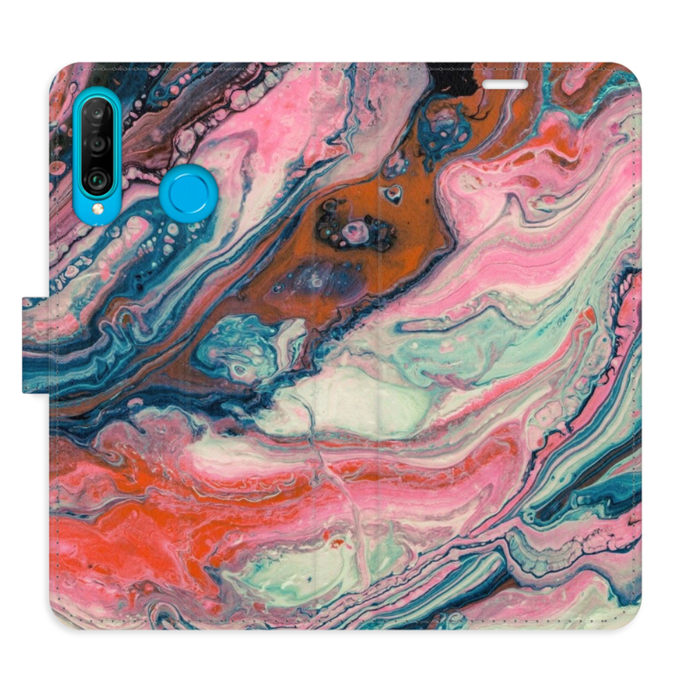 Flipové puzdro iSaprio - Retro Paint - Huawei P30 Lite