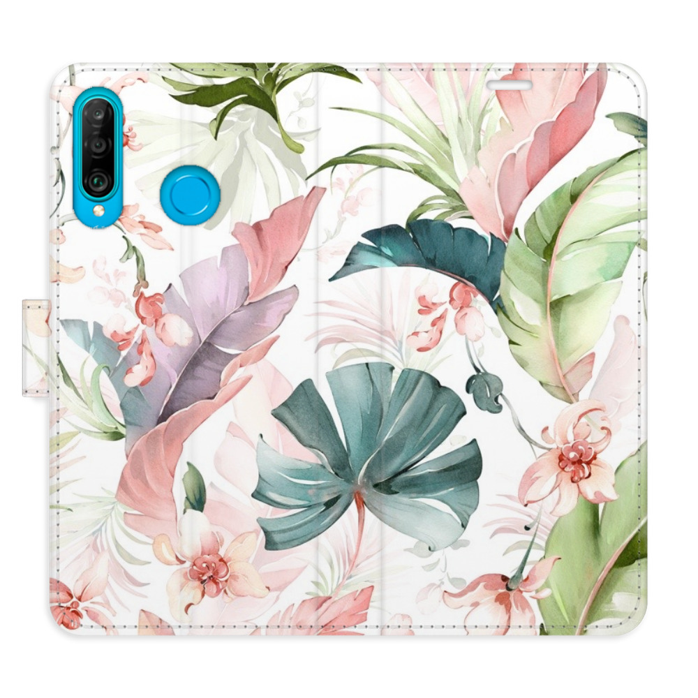 Flipové puzdro iSaprio - Flower Pattern 07 - Huawei P30 Lite