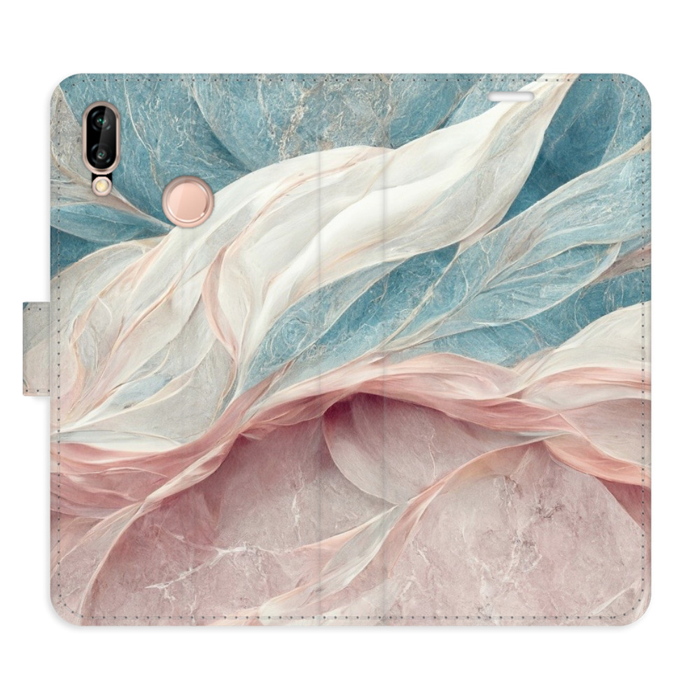 Flipové puzdro iSaprio - Old Leaves 03 - Huawei P20 Lite