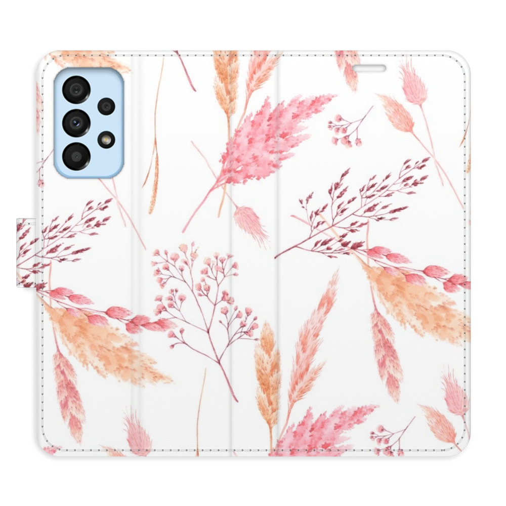 Flipové puzdro iSaprio - Ornamental Flowers - Samsung Galaxy A33 5G