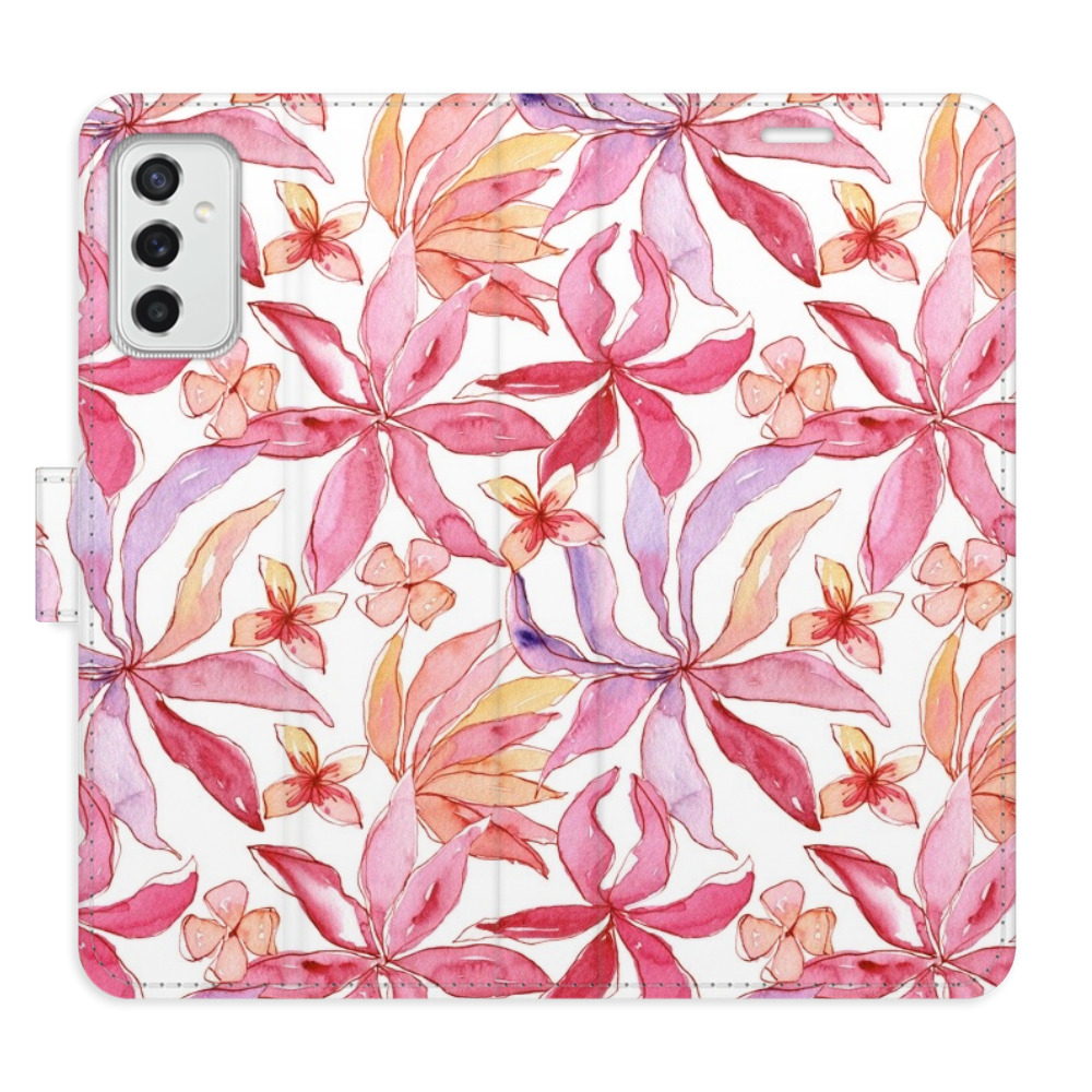 Flipové puzdro iSaprio - Flower Pattern 10 - Samsung Galaxy M52 5G