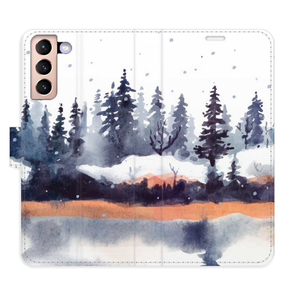 Flipové puzdro iSaprio - Winter 02 - Samsung Galaxy S21