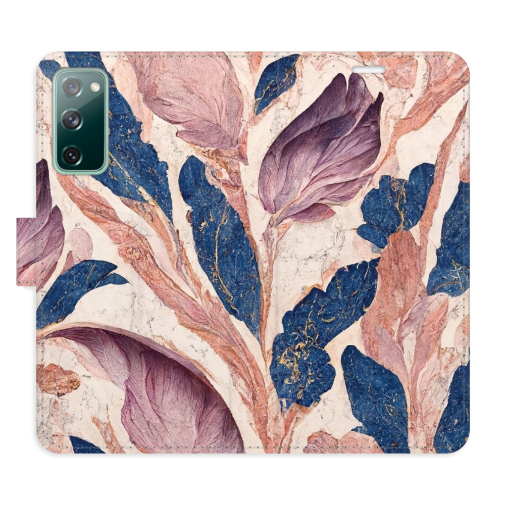 Flipové puzdro iSaprio - Old Leaves 02 - Samsung Galaxy S20 FE