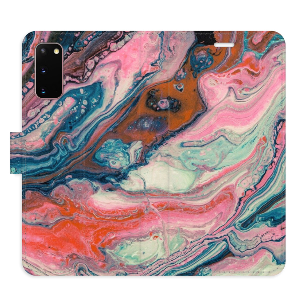 Flipové puzdro iSaprio - Retro Paint - Samsung Galaxy S20