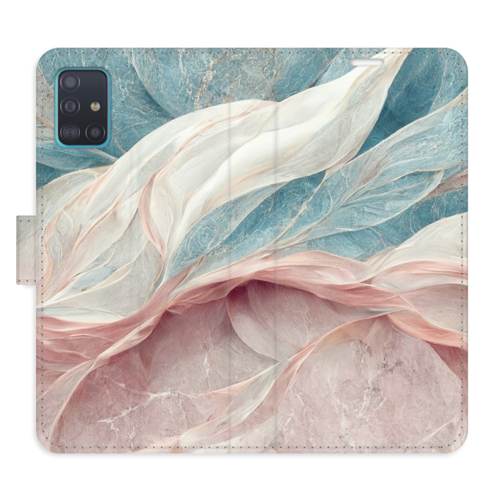 Flipové puzdro iSaprio - Old Leaves 03 - Samsung Galaxy A51