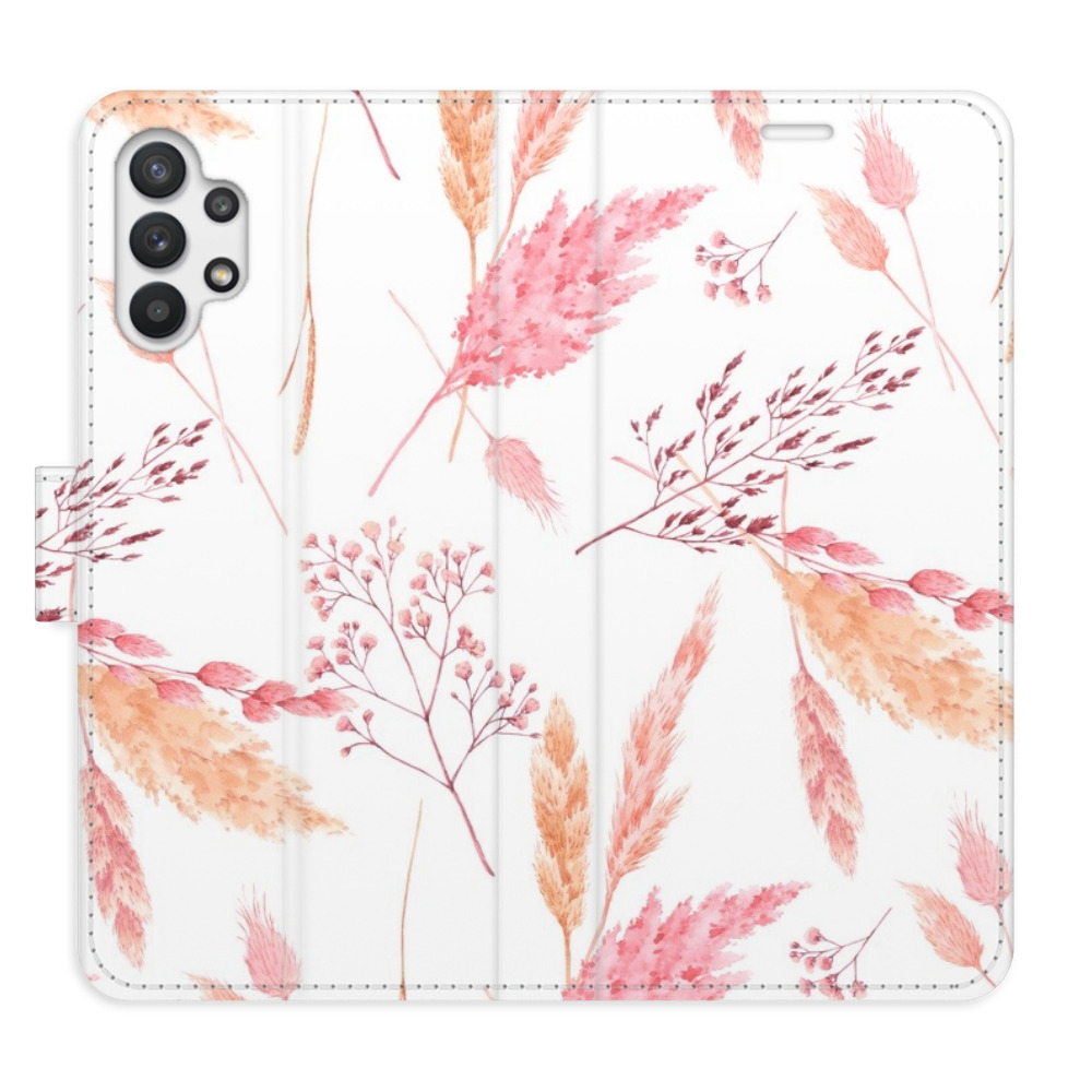 Flipové puzdro iSaprio - Ornamental Flowers - Samsung Galaxy A32 5G