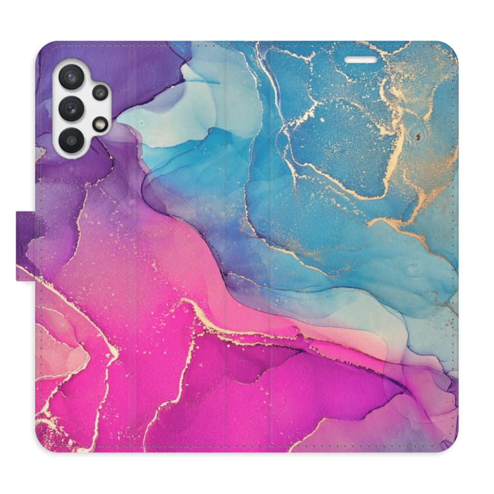 Flipové puzdro iSaprio - Colour Marble 02 - Samsung Galaxy A32 5G
