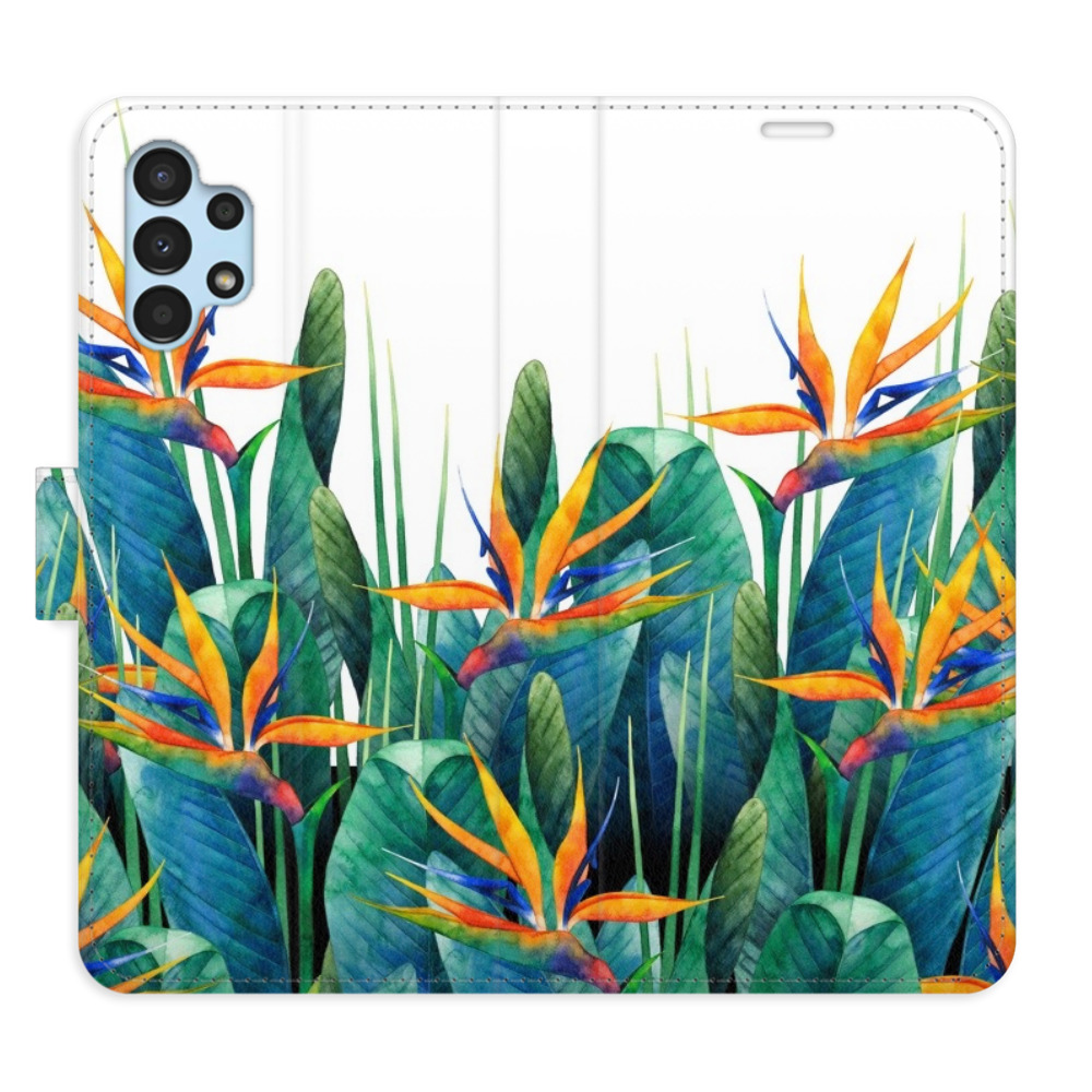 Flipové puzdro iSaprio - Exotic Flowers 02 - Samsung Galaxy A13 / A13 5G
