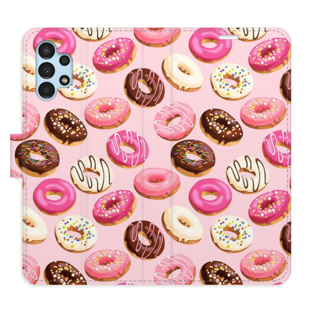 Flipové puzdro iSaprio - Donuts Pattern 03 - Samsung Galaxy A13 / A13 5G