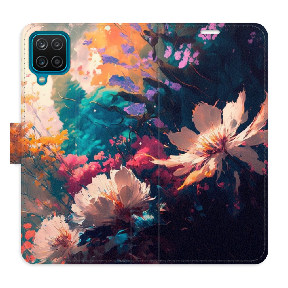 Flipové puzdro iSaprio - Spring Flowers - Samsung Galaxy A12