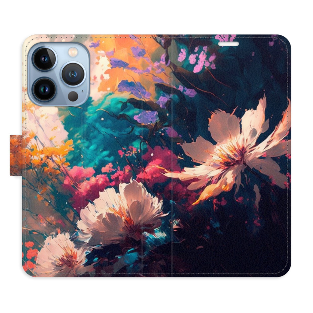 Flipové puzdro iSaprio - Spring Flowers - iPhone 13 Pro