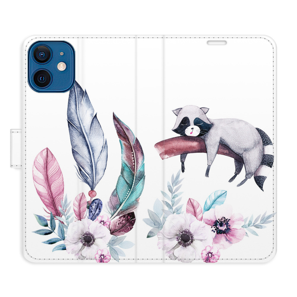 Flipové puzdro iSaprio - Lazy day 02 - iPhone 12 mini