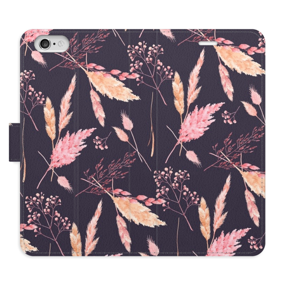 Flipové puzdro iSaprio - Ornamental Flowers 02 - iPhone 6/6S