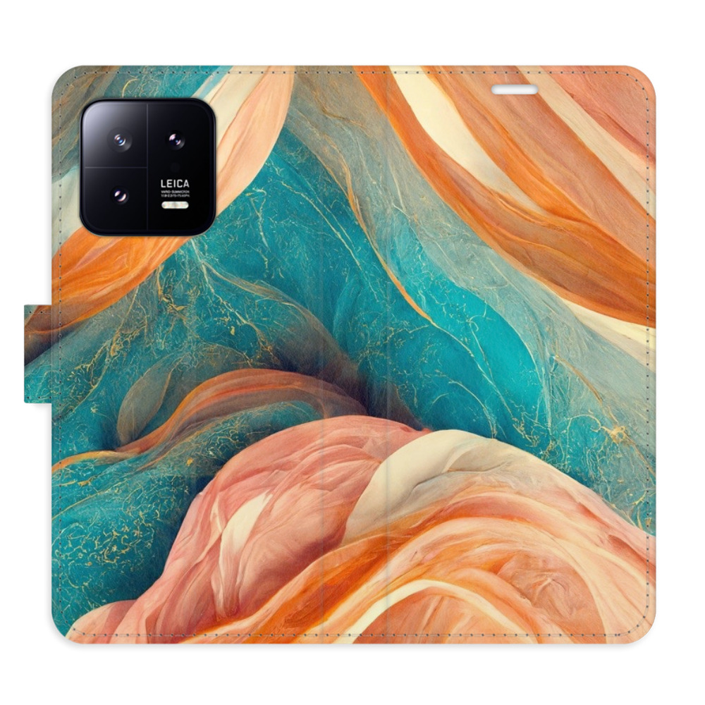 Flipové puzdro iSaprio - Blue and Orange - Xiaomi 13