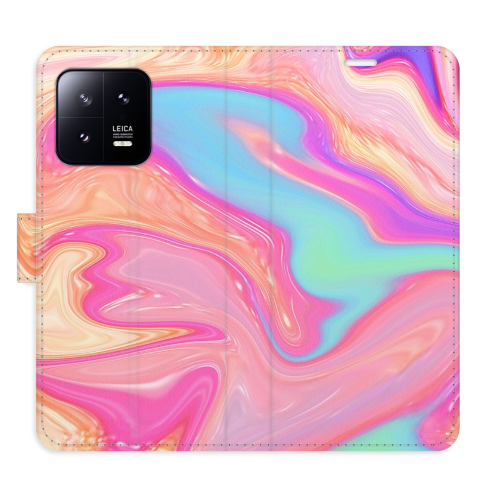 Flipové puzdro iSaprio - Abstract Paint 07 - Xiaomi 13