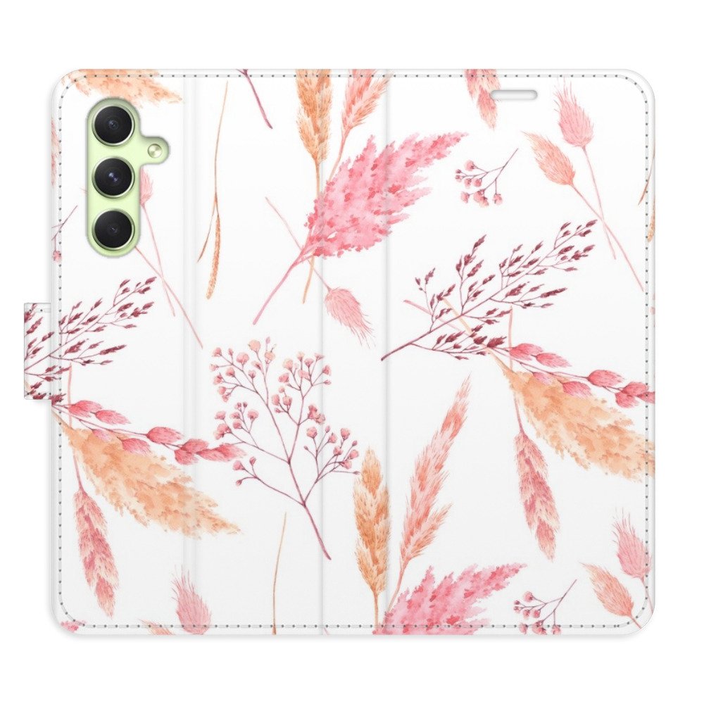 Flipové puzdro iSaprio - Ornamental Flowers - Samsung Galaxy A54 5G