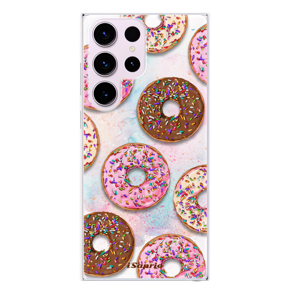Odolné silikónové puzdro iSaprio - Donuts 11 - Samsung Galaxy S23 Ultra