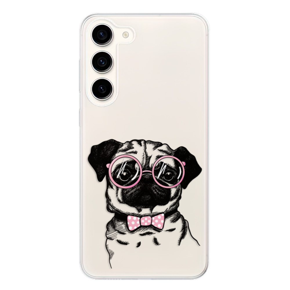 Odolné silikónové puzdro iSaprio - The Pug - Samsung Galaxy S23+ 5G