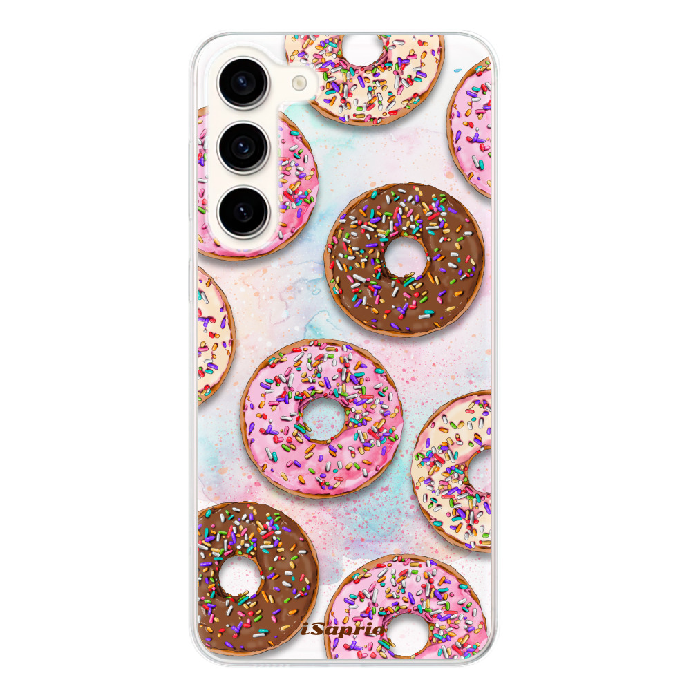 Odolné silikónové puzdro iSaprio - Donuts 11 - Samsung Galaxy S23+ 5G