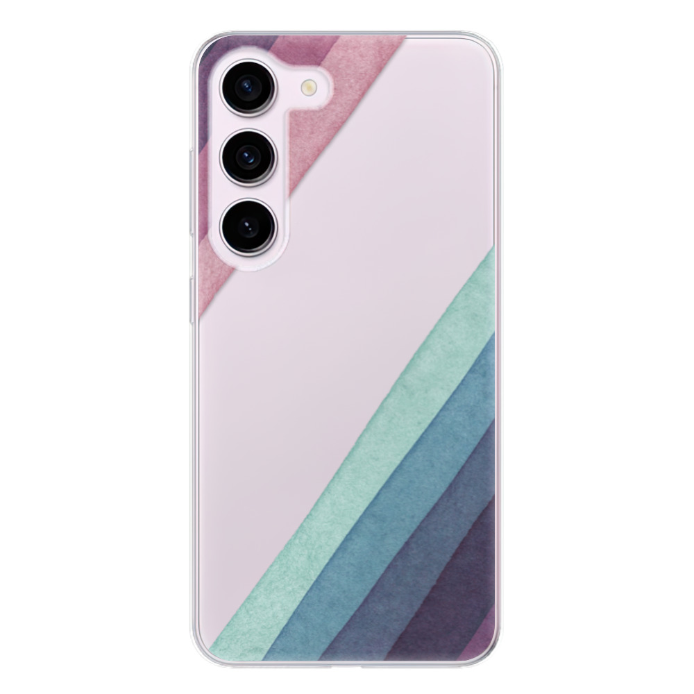 Odolné silikónové puzdro iSaprio - Glitter Stripes 01 - Samsung Galaxy S23 5G