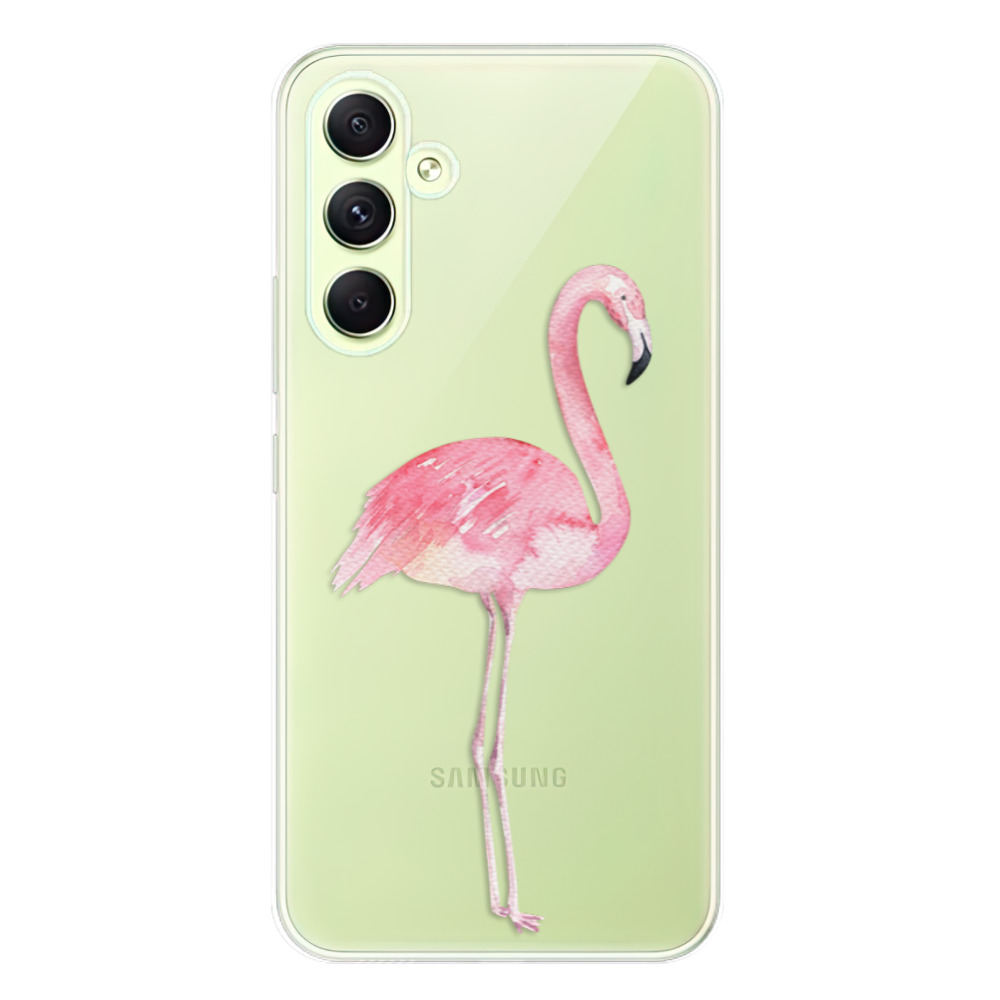 Odolné silikónové puzdro iSaprio - Flamingo 01 - Samsung Galaxy A54 5G