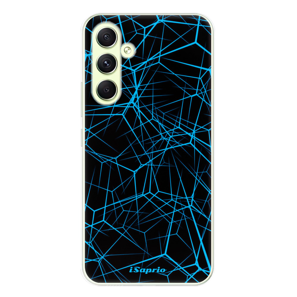 Odolné silikónové puzdro iSaprio - Abstract Outlines 12 - Samsung Galaxy A54 5G