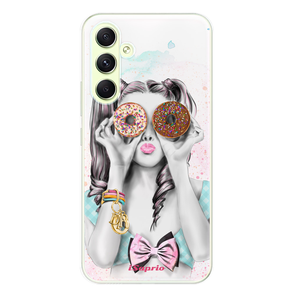Odolné silikónové puzdro iSaprio - Donuts 10 - Samsung Galaxy A54 5G